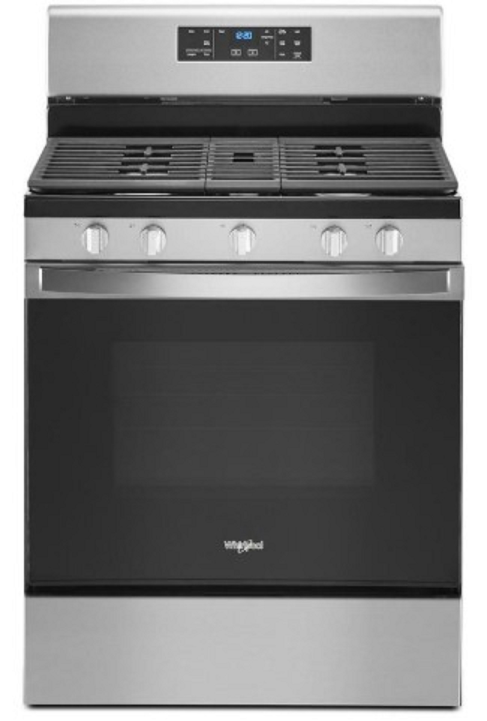 Whirlpool WFG525S0JZ 30" 5.0 Cu. Ft. Stainless Steel Gas Range with 5 Burners American Freight
