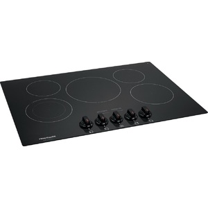 Frigidaire FGEC3068UB 30" Black Built-In Electric Cooktop with 5 Burners view 2
