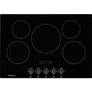 Frigidaire FGEC3068UB 30" Black Built-In Electric Cooktop with 5 Burners view 1