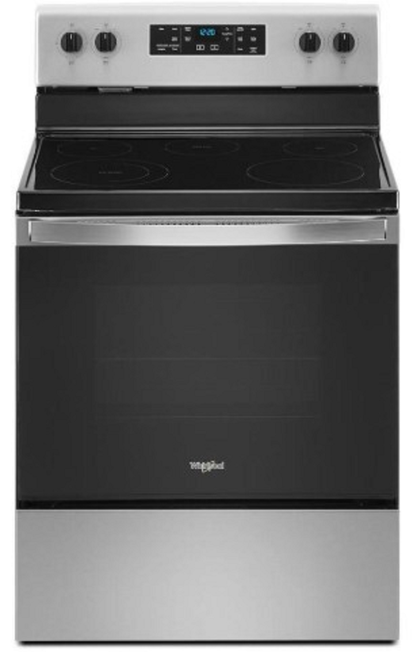 Whirlpool WFE505W0JS 30 Inch Freestanding Electric Range with Frozen