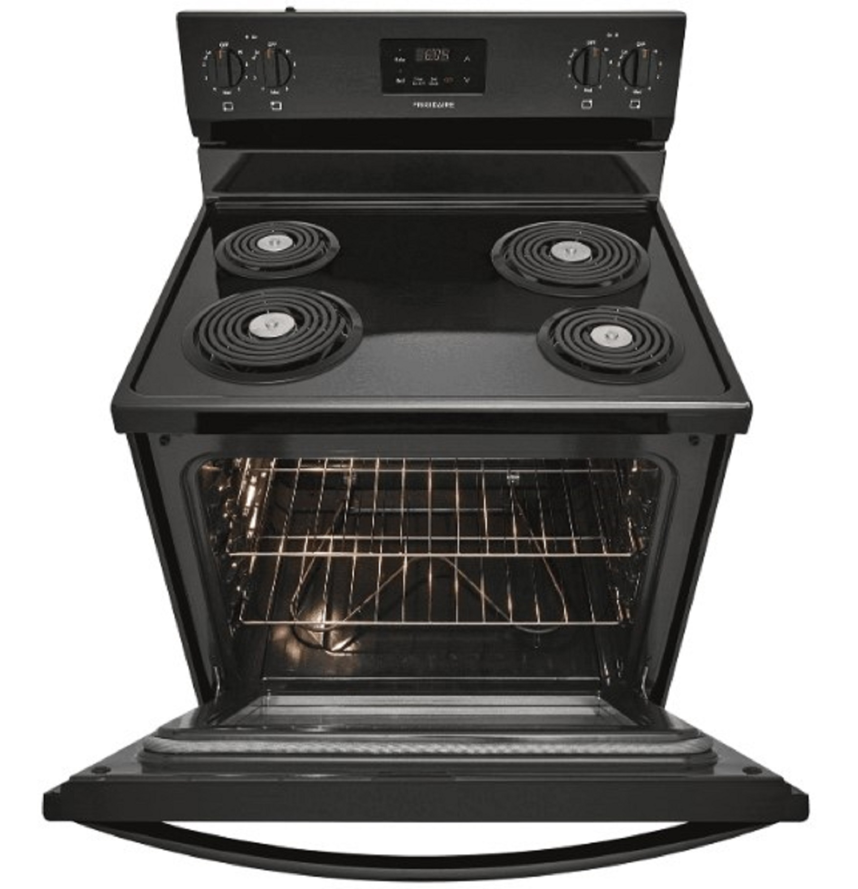 Frigidaire FCRC3012AB 30 Freestanding Electric Coil Range Black