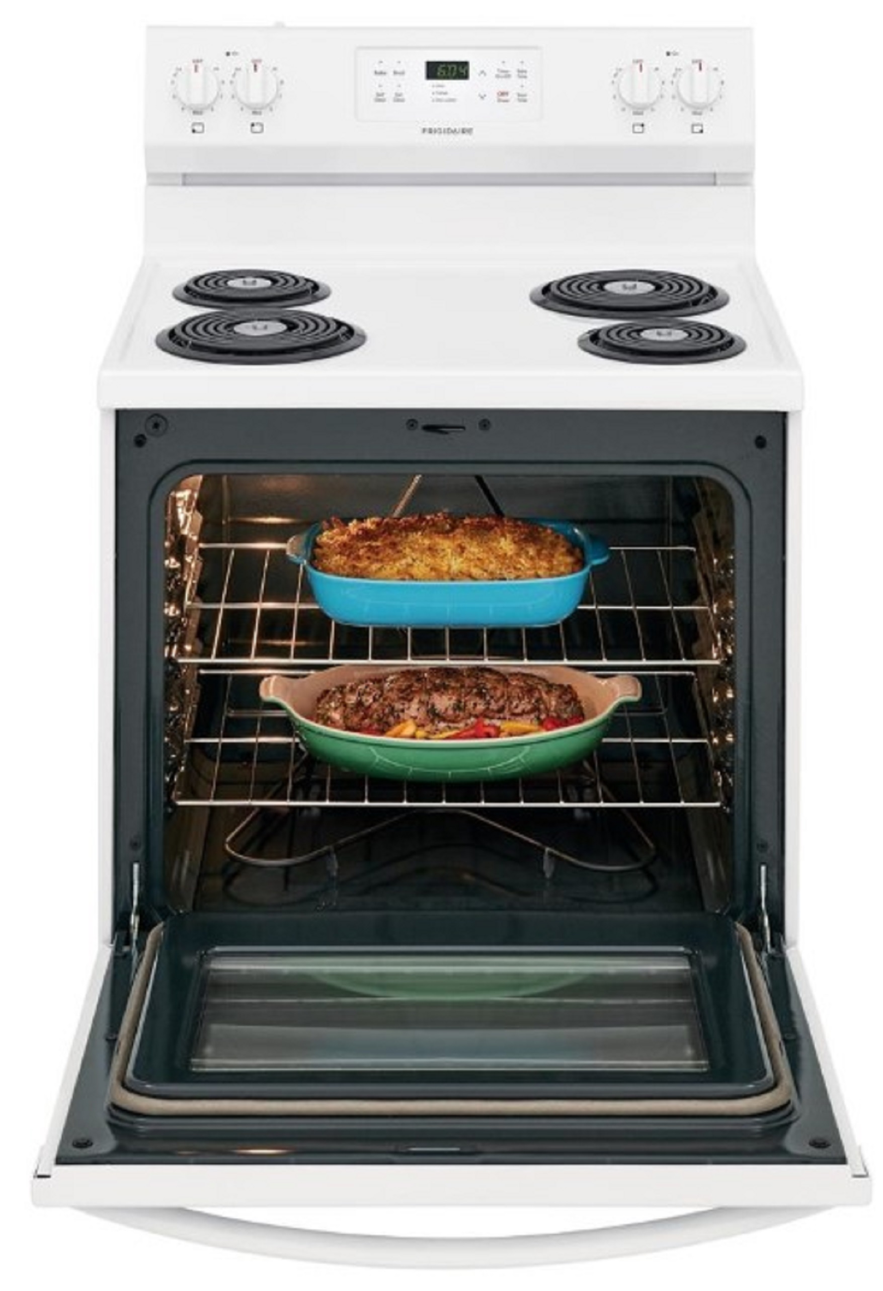 Frigidaire FFEF3016VW 30 Electric Coil Freestanding SelfClean Range