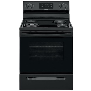 electric coil range self cleaning