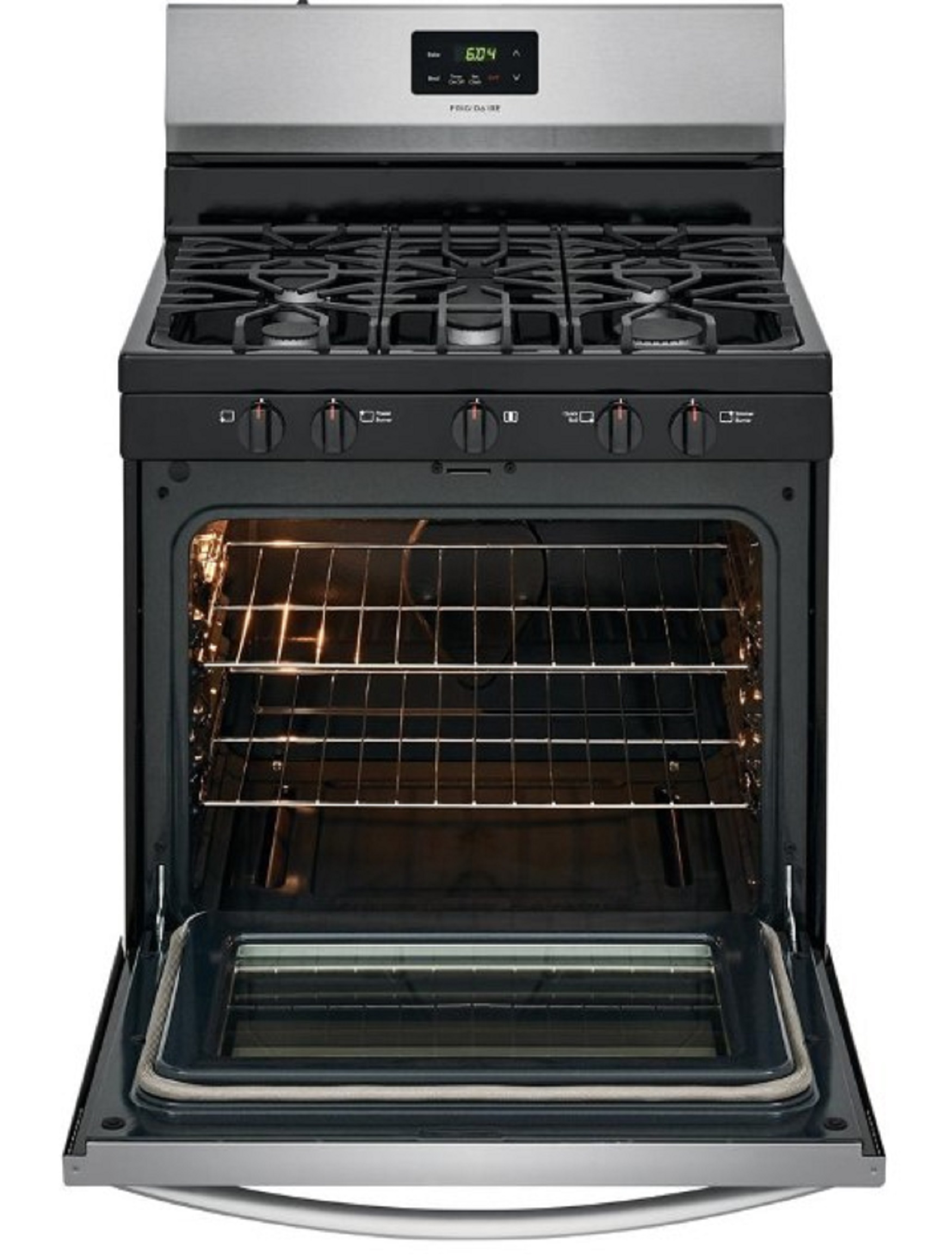 Frigidaire FCRG3052AS 30" Gas Freestanding Range with 5th Oval Center