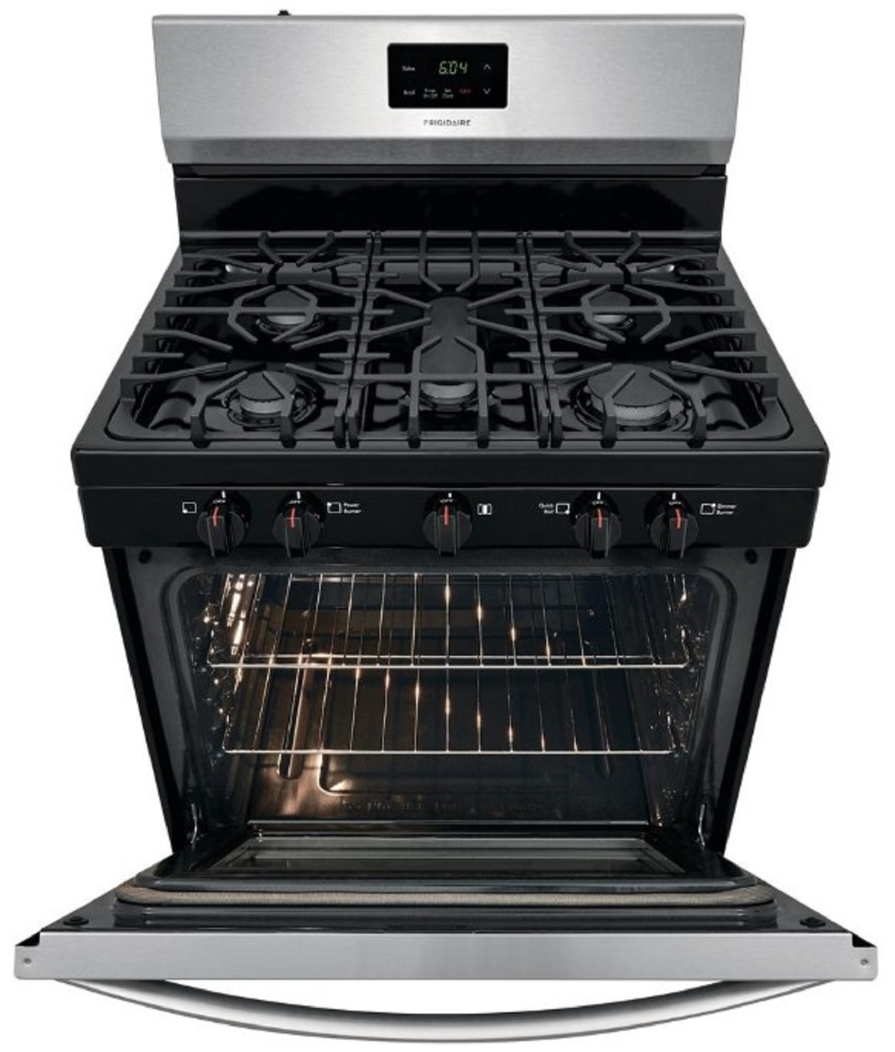 Frigidaire FCRG3052AW 5 cu.ft. Stainless Steel Freestanding Gas Range