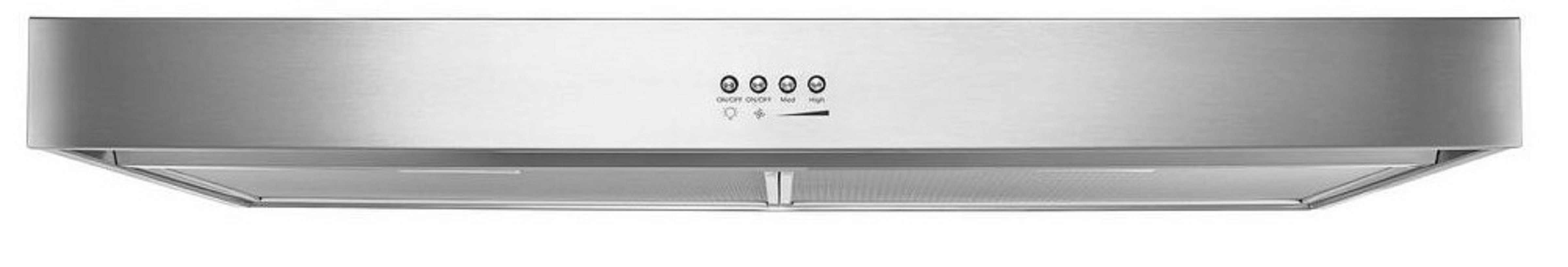 Whirlpool WVU37UC0FS 30" Stainless Steel Under Range Hood