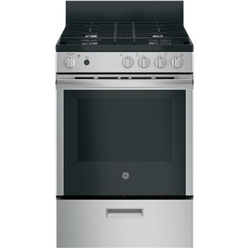 GE 94097 JGAS640RMSS 24 Inch Freestanding Gas Range American