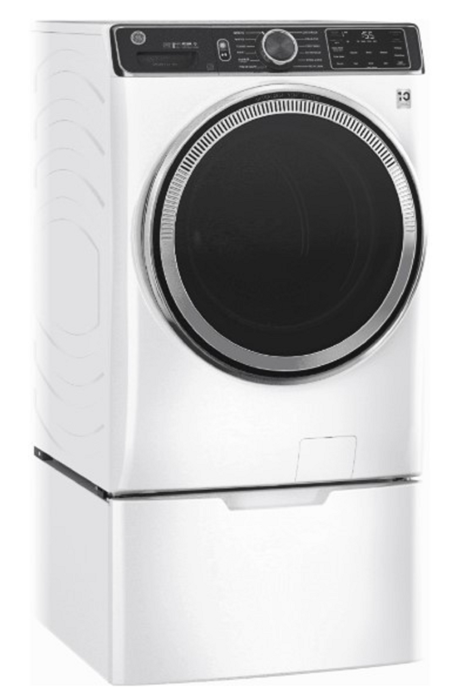 GE GFW850SSNWW 28" 5.0 cu.ft. White Front Load Washer American Freight (Sears Outlet)