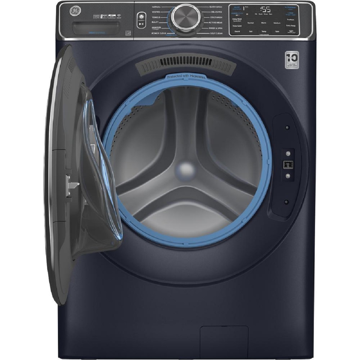 GE GFW850SPNRS 5.0 cu. ft. Sapphire Blue Front Load Washing Machine