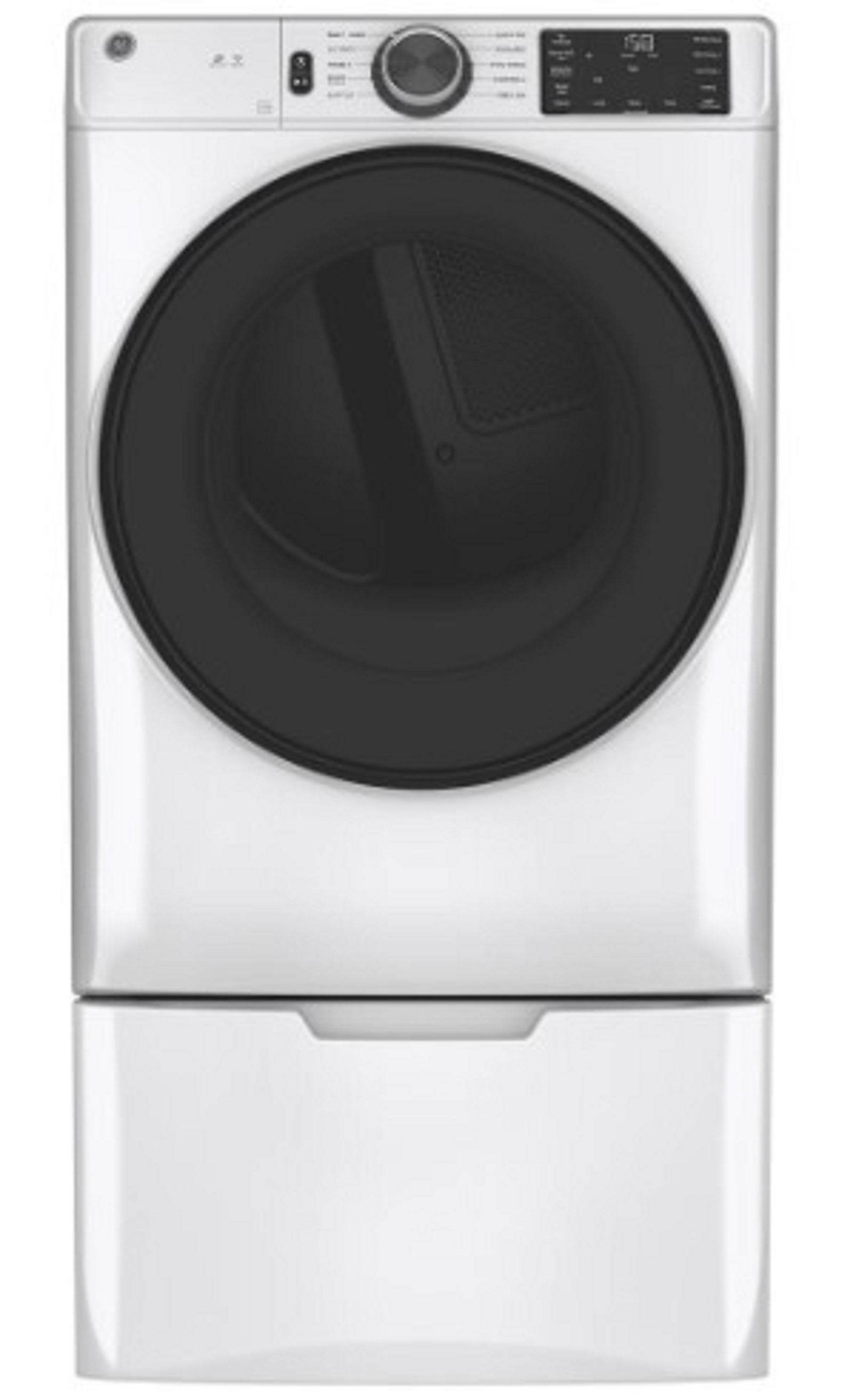 GE GFD55GSSNWW 28" 7.8 cu.ft. White Gas Dryer American Freight