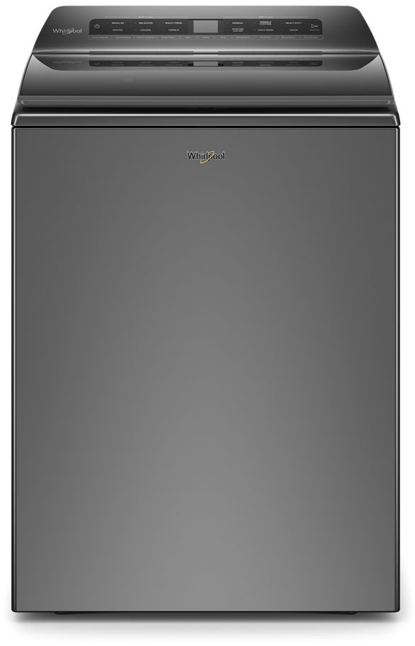 Whirlpool WTW5100HC - 27" 4.8 cu.ft. Chrome Shadow Top Load Electric
