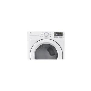 LG DLE3180W 7.4 Cu. Ft. Ultra Large Capacity Front Load Electric Dryerâ„¢ w/ Sensor Dry - White view 8