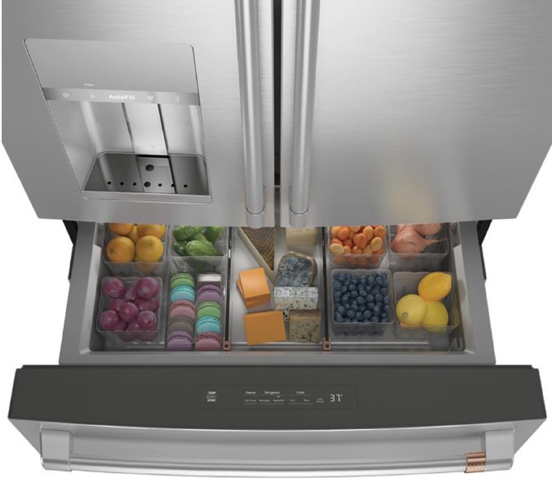 GE Cafe CVE28DP2NS1 Café36" 27.6 4Door Stainless Steel French Door