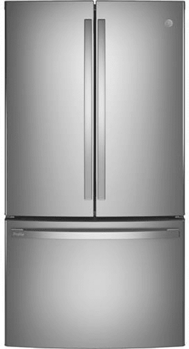 GE PWE23KYNFS 36 Inch Counter Depth French Door Refrigerator with 23.