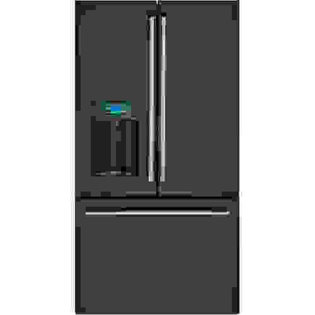 GE Cafe CYE22TP3MW2 Café22.2 Cu Ft Counter Depth Bottom Freezer