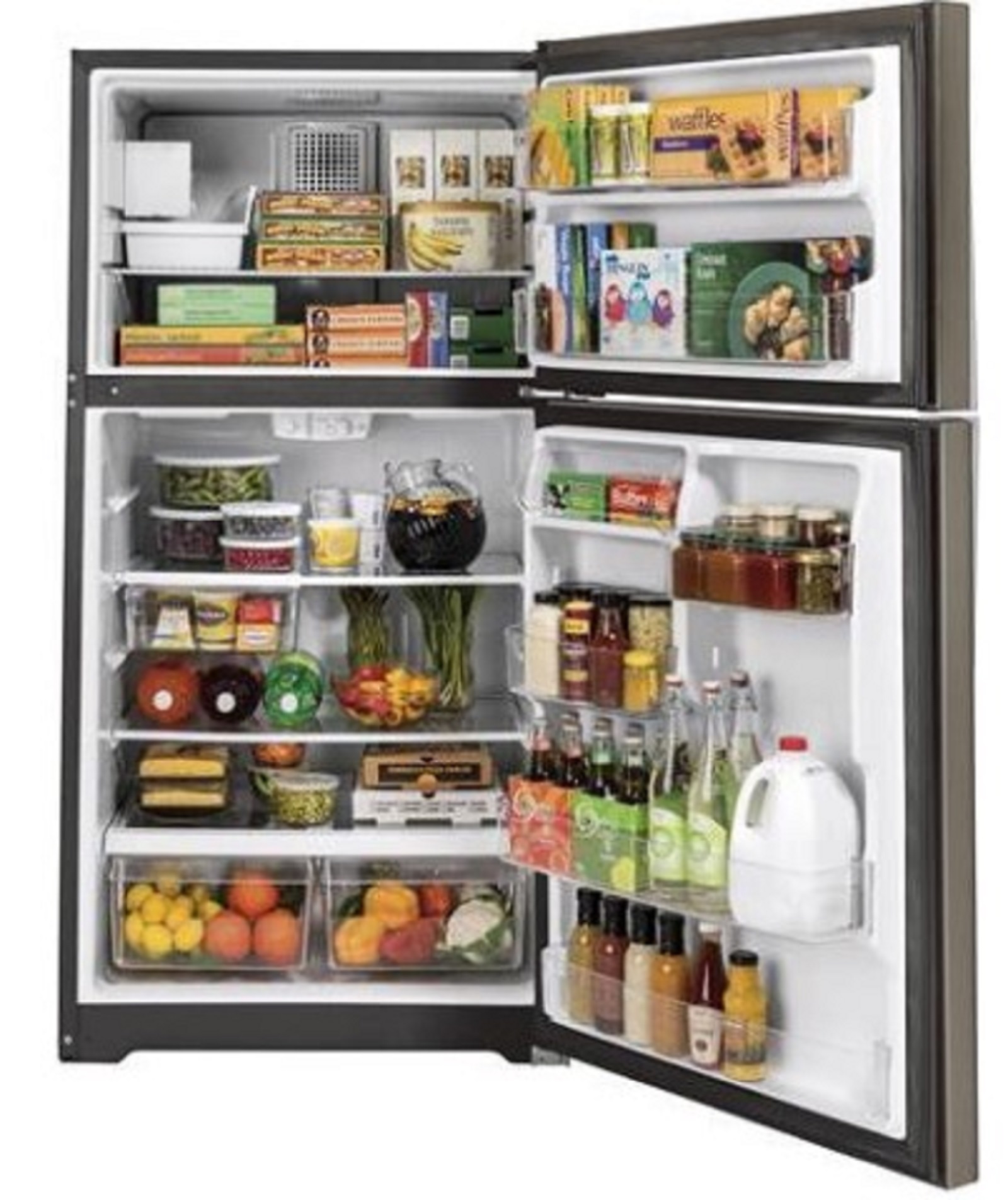 American Freight 46082657000 GE GIE22JMNRES 33"" 21.9 cu.ft. Slate